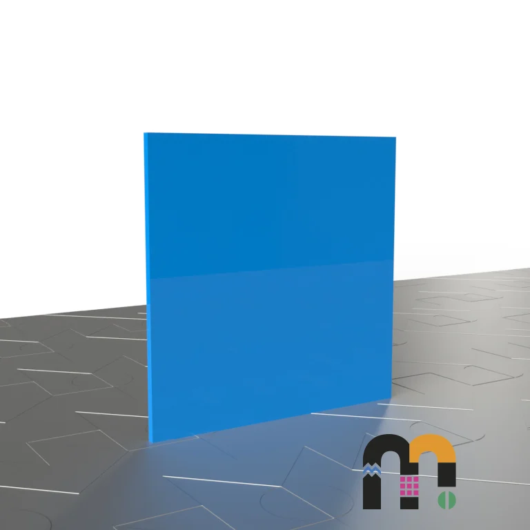 Plancha de metacrilato azul cielo opaco 5H51