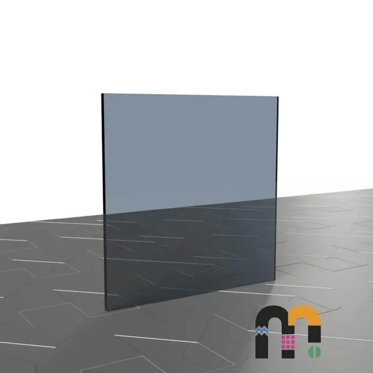 Plancha de metacrilato gris ahumado transparente 7C83